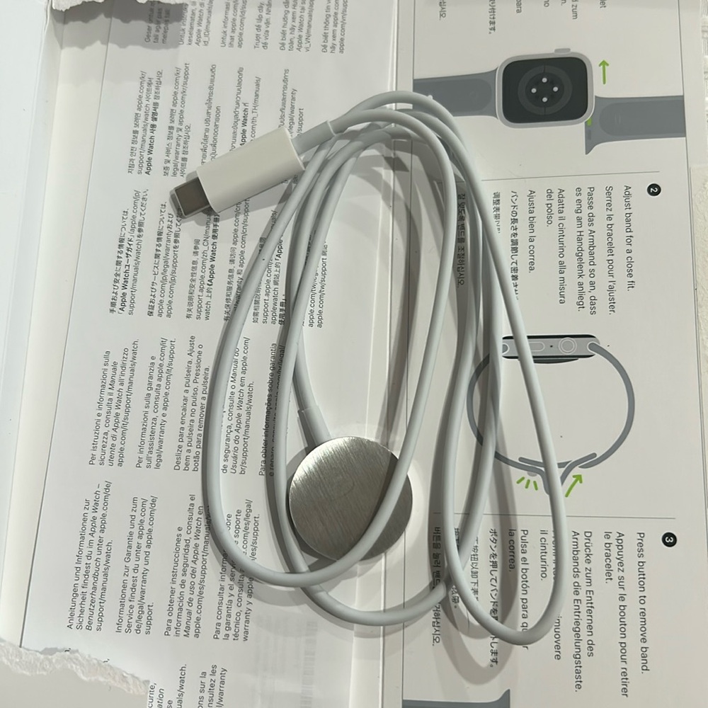 New watch charger